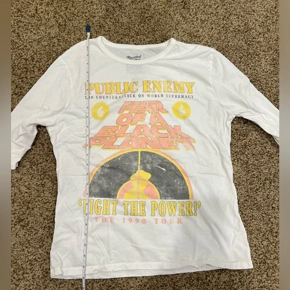 Recycled Karma t-shirt Public Enemy 1990 Tour - Picture 7 of 9